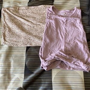 american eagle tank top and tube top